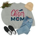thumbnail image 5 of Cheer Mom Crewneck Sweatshirt Cheerleader Mom Sweatshirt, 5 of 5