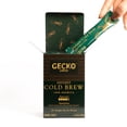 thumbnail image 2 of Café instantáneo en frío, café con forma de gecko, 100% arábica, 25 barras, 2 of 7