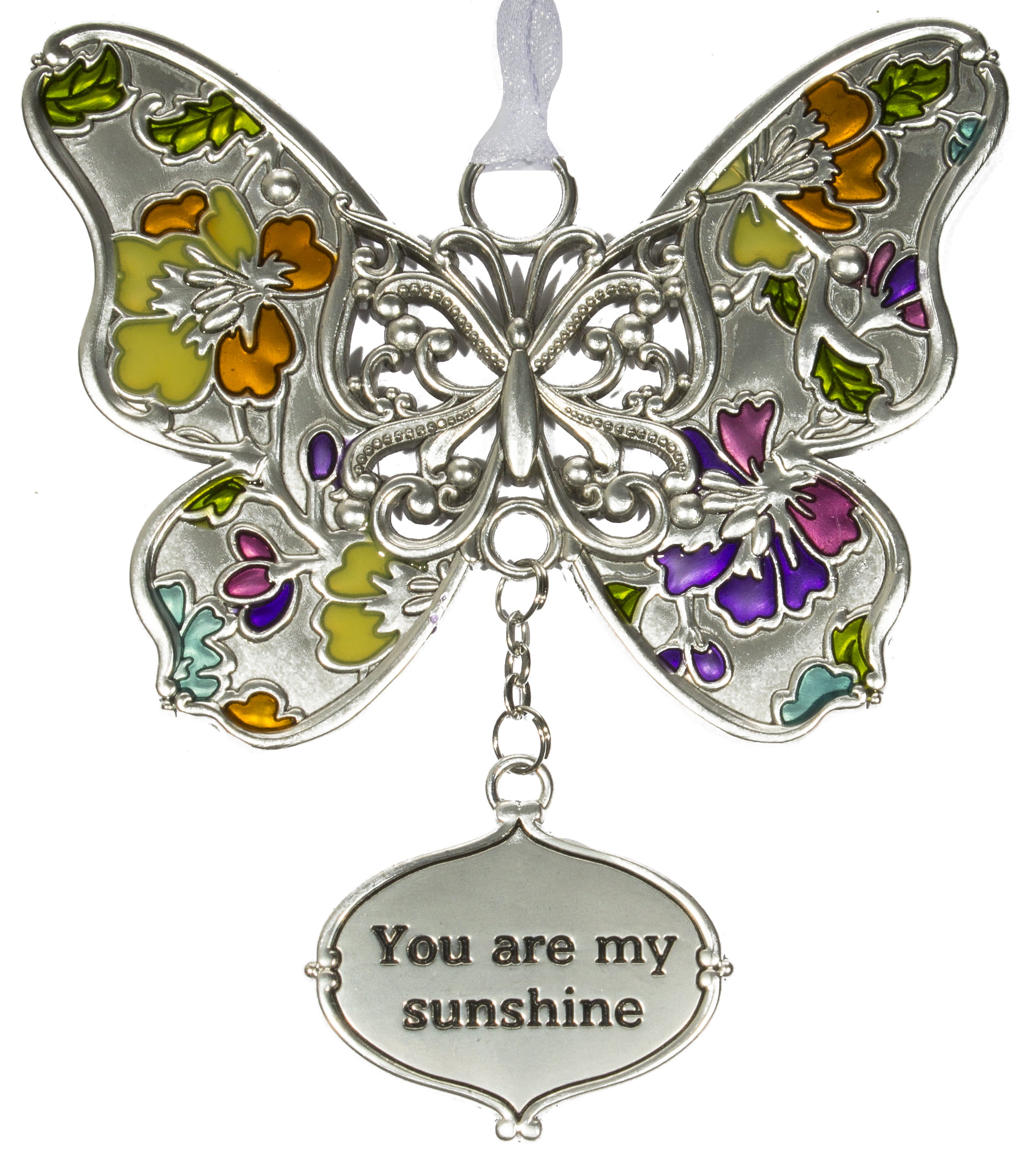 Imagine the possibilities Inspirational Zinc Butterfly Ornament 