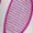 NZ022, variant on Vivid Pink Tennis Rackets Pattern Dress Fashion Beach Long Dresses Female Party Printed Sundress