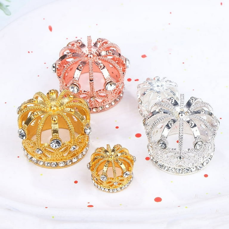 Dollhouse Miniature Gold Silver Bronze Mini Metal Alloy