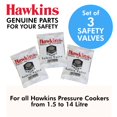 thumbnail image 2 of Válvula de seguridad para olla a presión Hawkins B1010, juego de 3 piezas, 2 of 7