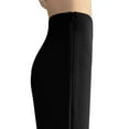 thumbnail image 5 of Lovzfmll Dress Pants for Women, Side Zip Solid Color Casual Trousers, Relaxed Fit Straight Full Length Pants Black, S, 5 of 8