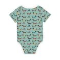 thumbnail image 2 of Daiia Dachshund Dog Puppy Printed Unisex-Baby Short Sleeve Onesies Bodysuits Baby Climbing Clothes Soft and Comfortable Romper with Expandable Shoulder Design-3 Months, 2 of 8
