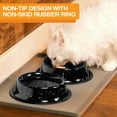 thumbnail image 4 of Camping Style Non-Tip Pet Bowl - Food or Water Bowl for Cats or Dogs, 32 oz., Black, 4 of 10