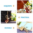 thumbnail image 2 of Rhinestones Guitar Key Chain Backpack Bag Hanging Decoration for Women Teens Girls, 2 of 8