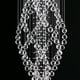 thumbnail image 4 of Candil de Cristal Cortado Gamalux Williams Krystal Sandía 6 Luces, 4 of 5