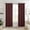 Red, variant on Elegant Jacquard Oversized Decorative Window Curtains, Lustrous Shiny Fabric Drapes, Fade Resistant Wrinkle Free Window Panel, Durable Easy Care Home Curtain for Bedroom Living Room Holiday Party