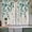 Green, variant on Navy Blue Eucalyptus Tier Curtains 36 Inch Length, Farmhouse Weeping Leaves Linen Cafe Short Curtains for Bathroom Over Sink, Small Kitchen Curtain Light Filtering Tiered Drapes 2 Panels 27.5"Wx36"L