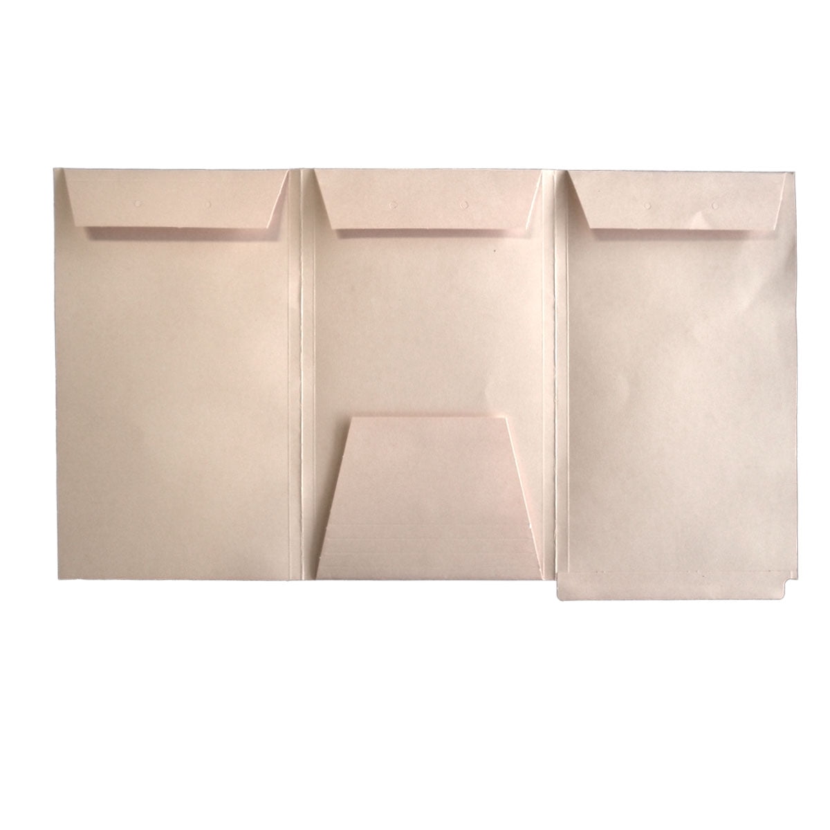 Patent and Trademark Folder, End Tab for Shelf Filing, Manila -"Domestic Patent Application" (Box of 25)
