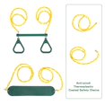 thumbnail image 3 of RedSwing Trapeze Swing Bar Rings and Swing Seat for Kids,Heavy Duty Safe Playground Swings Set Replacement for Children's Indoor and Outdoor Play, 330 Pounds Capacity, Green, 3 of 9