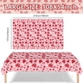thumbnail image 2 of Love Valentine's Day Themed Tablecloth, Disposable Waterproof Tablecloth for Romantic Celebrations, Background Cloth for Photography and Event Decoration, 2 of 5