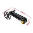 thumbnail image 5 of Chain Tensioner Single Speed Hub Gear Fixie Hanger Adjustable Chain Guide For Mtb Road Bike Cycling(1pcs, Black), 5 of 5