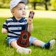 thumbnail image 4 of Juguetes de guitarra Juguetes educativos Instrumento musical para niños Niñas Regalos de vacaciones Marrón Zulema miniinstrumentos musicales, 4 of 8
