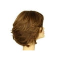 thumbnail image 4 of European Human Hair Freeda Wig Dorothy Light Brown With Highlights Skin Top Size S Pre-Cut, 4 of 5