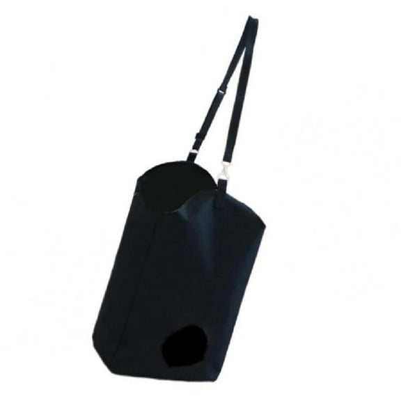 Zeiwohndc Hays Bucket Adjustable Strap Large Feed Bag Hays Storage Bag Slow Feed Bucket