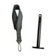 thumbnail image 1 of Cinturón de entrenamiento para prensa de brazos, entrenamiento de fuerza de brazos, accesorio para máquina de cable, entrenador de muñeca y antebrazo Negro, 1 of 8