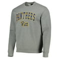 thumbnail image 2 of Men's Colosseum Heathered Gray Pitt Panthers Arch & Logo Sweatshirt, 2 of 4
