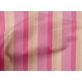 thumbnail image 5 of oneOone Cotton Poplin Peach Fabric Stripes Fabric For Sewing Printed Craft Fabric By The Yard 56 Inch Wide-DW, 5 of 6