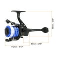 thumbnail image 2 of Carrete de pesca Uxcell, carretes de pesca ultra suaves y potentes con líneas de pesca, negro, azul, 2 of 6