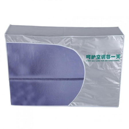 

Air Conditioner Fixed With Tie Rope Silver / Patterned Air Conditioner Cover Winter For Outdoor Home
