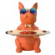 thumbnail image 1 of Adornos Almacenamiento para Bulldog Bandeja para Llaves Puerta Entrada Plato Nórdica Personalizada Lujo para El (naranja), 1 of 7