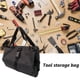 thumbnail image 5 of Organizador Estuche de herramientas portátil Estuche de bolsa de herramientas de lona para carpintero electricista (negro) Sywqhk Libre de BPA, 5 of 7