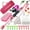 Pink (Essential Set), variant on DaddyGoFish Kids Fishing Pole - Rod Reel Combo Tackle Box Starter Set - First Year Small Gear Kit for Boys Girls Toddler Youth Age Beginner Little Children (Essential Set, Blue, 4ft)