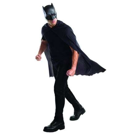 Adult Batman Cape with Mask Superman Dawn of Justice DC Costume Accessory