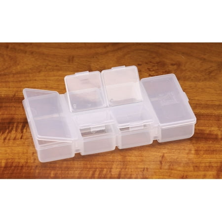 HARELINE FLIP CAP 4 SMALL 2 LONG COMPARTMENT BOX - Fly