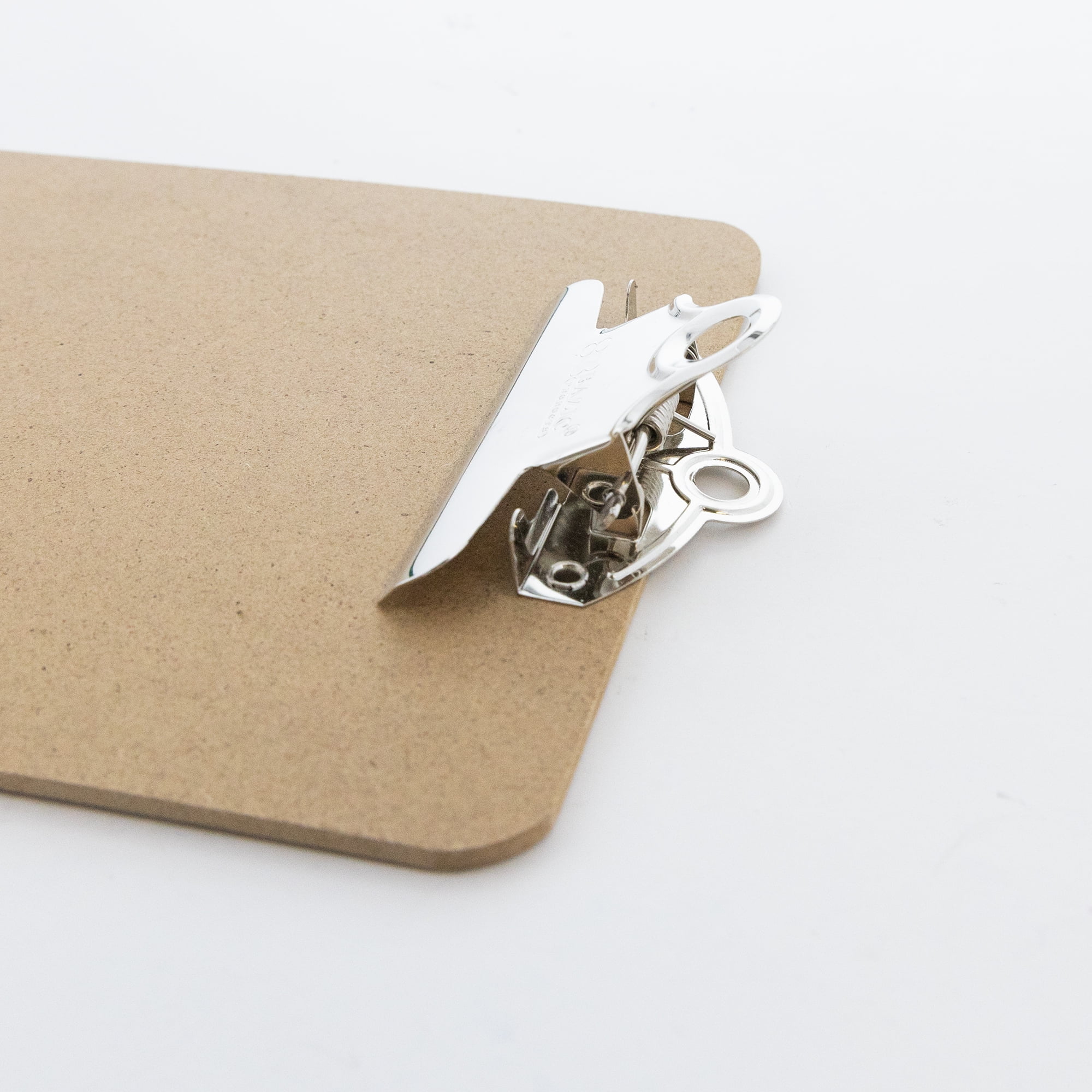 BAZIC Wood Clipboard Memo Size 9" x 6" w/Sturdy Spring Clip Board, 24-Pack