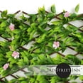 thumbnail image 2 of 3rd Street Inn Pink Flower Sakura Trellis - Bamboo Greenery Panel (4 Pack), 2 of 6