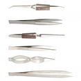 thumbnail image 1 of Bijoux, Pince à Épiler à Pointe Incurvée 6PCS Facile à Tenir Beau Travail pour Bricolage, 1 of 8