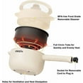 Dezin Electric Cooker, 2L NonStick Sauté Pan, Rapid Noodles Cooker