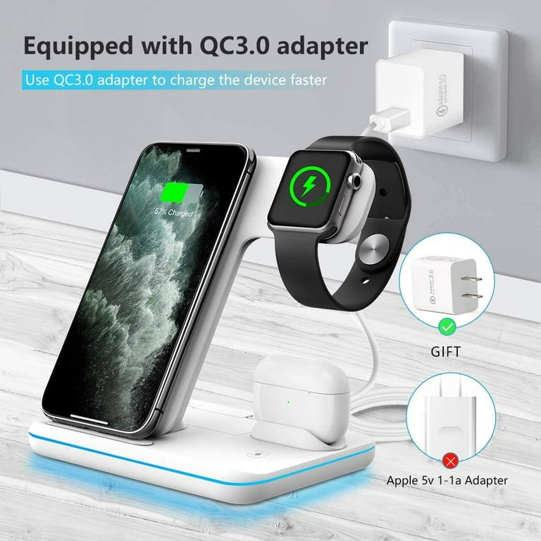 Waitiee wireless charger 3 in 1 review sales