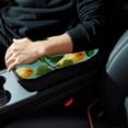 thumbnail image 6 of Pear Car Armrest Pad Armrest Accessories Soft Comfortable Furry Printed 12.5x8.2 Inch Armrest Accessory, 6 of 6