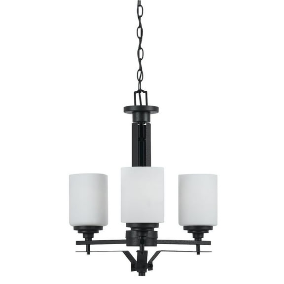 Cal Lighting 60Wx3 Judson Iron 3 Lgt Chandelier