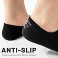 thumbnail image 2 of IDEGG 8 Pairs Men's Casual No Show Socks Men Athletic Low Cut Socks Non Slip, 2 of 7