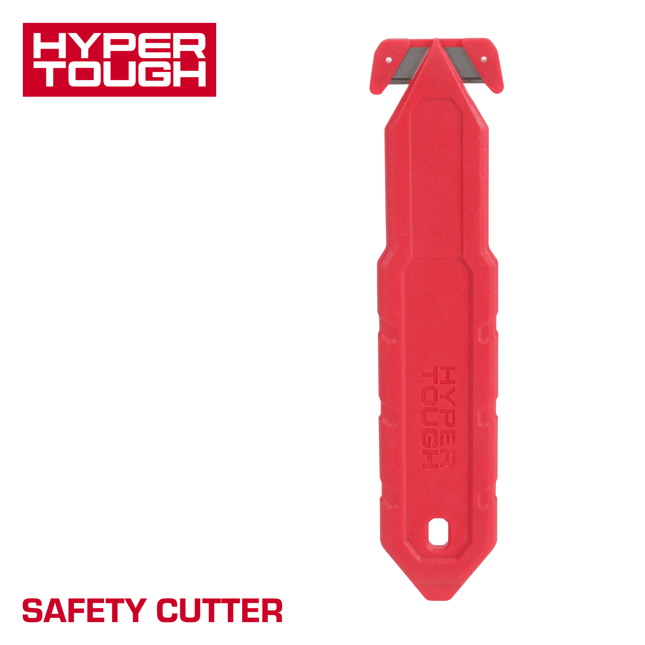 Hyper Tough 18mm Snap-Off Utility Knife with 8 Sharp Blackened