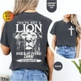 thumbnail image 3 of "You've Got a Lion Inside" Christian Strength T-Shirt – Empowering Faith & Praise Tee, 3 of 6