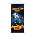 thumbnail image 1 of Colgante de Halloween para decoración del hogar, calcomanía para el hogar, accesorios para festivales, letrero para puerta, suministros para Kits de decoración para fiestas patrón de castillo Bewildely HA070430-02, 1 of 1