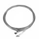 thumbnail image 1 of Cable de cambio de velocidad de Metal plateado para bicicleta de carretera, 10 Uds., 1 of 8