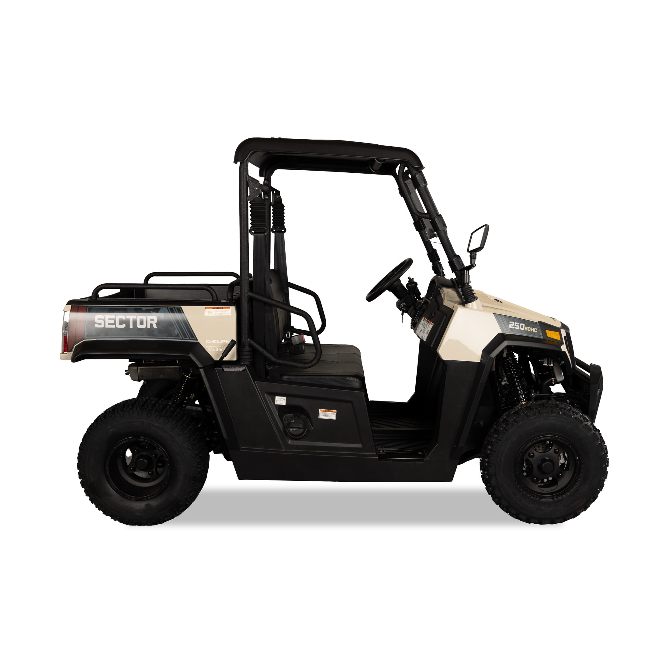 Hisun Sector 250 Sand/Tan 2-Seater 16 HP 229cc UTV with Accessories