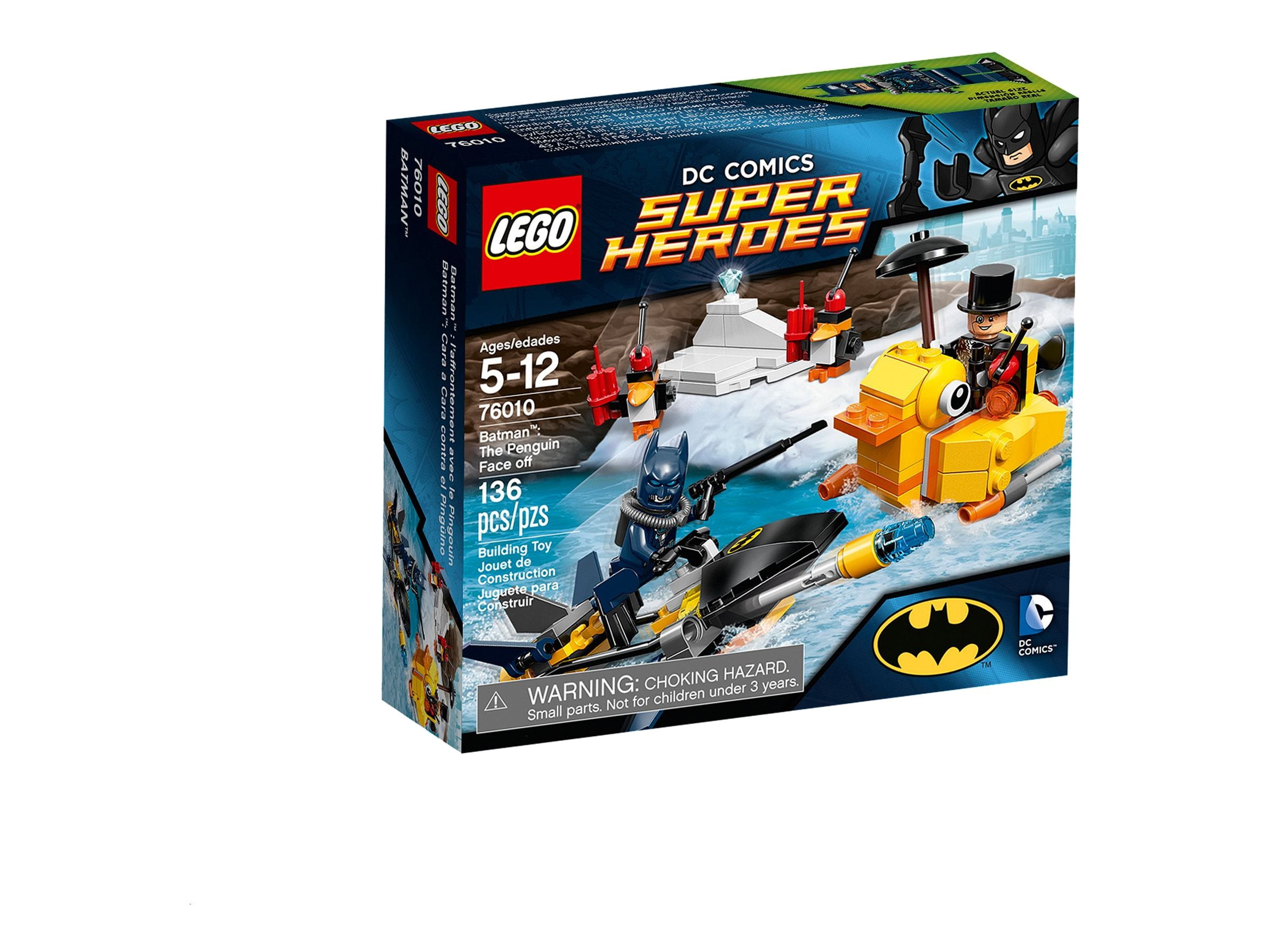 for sale online LEGO DC Universe Super Heroes Batman The Penguin Face off 76010