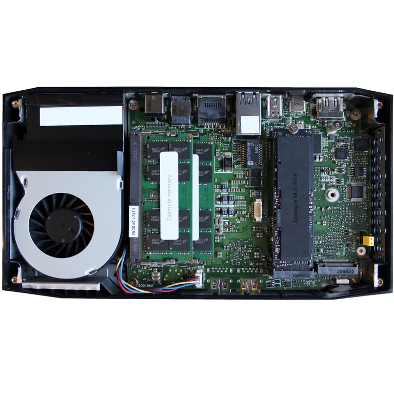 Used Intel NUC6i7KYK Mini Desktop, Intel Quad-Core i7-6770HQ Upto 