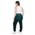 thumbnail image 3 of Pantalón Jogger Roman Fashion Terciopelo Verde Oscuro Talla Extra 40, 3 of 6