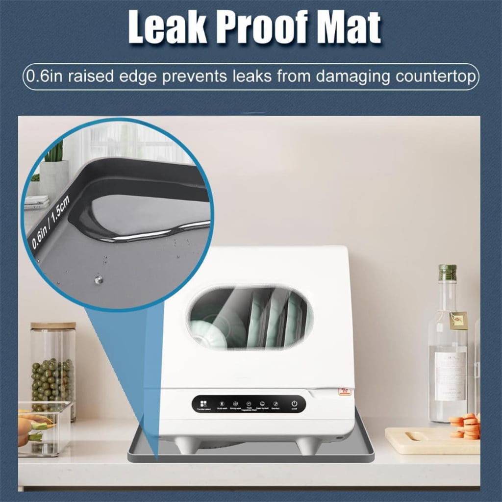 Dishwasher Drain Pan Prevent Water Leakage Protector Countertop Floor Protection