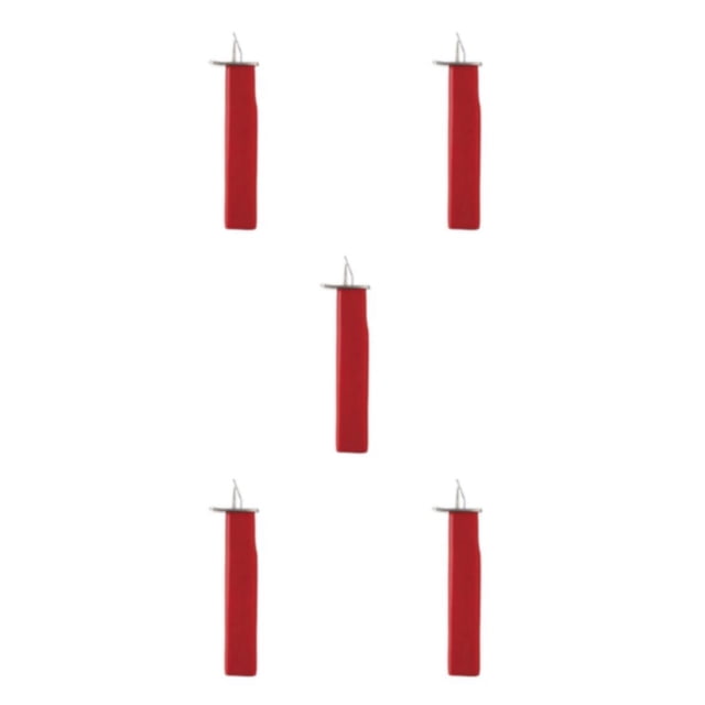 relayinert Nœud de Perles Polyvalent pour Enfiler Perles et Perles Lisse et Résultats Rouge 117x22mm 5Ensemble