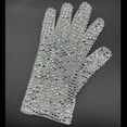 thumbnail image 4 of The Kings Style of Rare Michael Silver Diamond Crystals Glove -Handmade Artware-for Collection Imitator Impersonator for Adults, 4 of 6