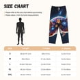 thumbnail image 4 of Lsque Colorful Star River Squirrel Print Women's Pajama Pants, Lounge Pant - Comfortable Home Wear,Elastic Waistband, Stylish Design-X-Large, 4 of 9